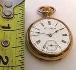 Vtg Tavannes Pocket Watch Swiss B&b Royal Case. Fixed Price $97.50.