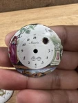 Rare Antique Mauris A. Geneve Enamel Pocket Watch Dial Marked #3529. Fixed Price $509.99.