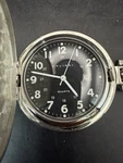 Colibri Quartz Pocket Watch Date Compilation Black Dial Japan Movement. Fixed Price $42.50.