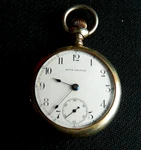 1913 Seth Thomas 18S 7 Jewel Open Face Pocket Watch. Fixed Price $114.00.
