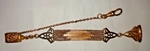 Antique Victorian Gold Filled Vest Pocket Clip Watch Fob Wax Seal Chain. Fixed Price $90.00.