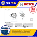 Alternator Fits Fiat Ulysse 179 2.2D 08 11 Bosch K9661544880. Fixed Price $402.32.