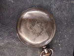 Keystone Antique Pocket Watch Hunter Case SILVER53 Mm. Fixed Price $275.00.
