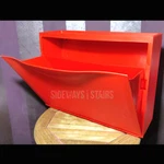 Ikea Trones Red Shoe Organizer Wall Pocket Storage Cabinet Box Rare Color Clack. Fixed Price $111.99.