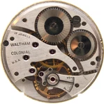 Waltham Pocket Watch Movement 31929161 Grade: Colonial 12S 17J (em). Fixed Price $49.95.