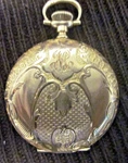 Hampden Molly Stark 14K Gold Hunter Pocket Watch Circa 1905 Kept Time. Fixed Price $1899.99.