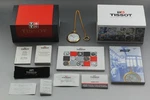 Mint W/ Box Tissot Y588-210 Quartz Date White Dial 49MM Pocket Watch Swiss. Fixed Price $199.99.