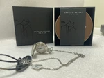 Nib Ladies Charles Hubert Silver Tone Pendant Watch With Chain, 6821. Fixed Price $110.00.