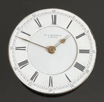 Center Sec Chronograph Hunter Pocket Watch Movement J Russell London. Fixed Price $33.67.