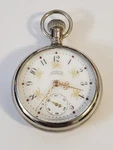 Waltham Vanguard 18S 23J, Mint O'hara Fancy Multi-color Dial Glass Back Display. Fixed Price $2995.00.