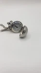 Smooth Silver Ball Pocket Watch Angel Wings Necklace. Fixed Price $14.99.