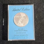 Franklin Mint America Space "skylab Iii" Sterling Silver Medal. Our B511. Fixed Price $120.00.