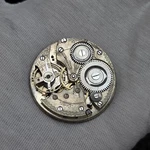 Hirsch Swiss Pocket Watch Movement Langendorf 7 Jewel 39.6MM Good Balance. Fixed Price $39.95.