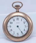 1909 - Waltham Seaside Mod. 1890 7J Bay State 20YR Gf 16S Case Pocket Watch. Fixed Price $189.99.