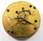 Vintage Aurora 18S 11J Hunting Pocket Watch Movement Lot.qj. Fixed Price $39.99.