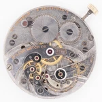 Bulova Caliber 17AE 21-JEWEL 6-ADJUSTMENT Antique Pocket Watch Movement, Runs. Fixed Price $88.00.