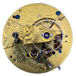 Antique 43MM Joseph H. Johnson Liverpool Key Wind Fusee Pocket Watch Movement. Fixed Price $101.70.