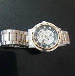 Sewor Men's Mechanical Hand-wind Skeleton Transparent Wrist Watch With.... Fixed Price $26.91.