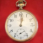 Ball Railroad Grade Pocket Watch Mechanical White Dial Vintage. Fixed Price $7800.00.