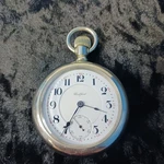 Pocket Watch, Rockford 21 Jewel Silverode Case Runs. Fixed Price $474.95.