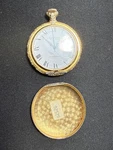 Andre Rivalle 17 Jewels Swiss Made Pocket Pendant Watch Hunting Scene Dog Duck. Fixed Price $24.95.
