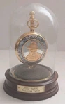 Franklin Mint John Wayne Collector Pocket Watch Dome Stand Beautiful Condition. Fixed Price $89.99.