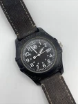 Timex Expedition T49689 Indiglo, Date, 100M Wr, Black Resin Case, Canvas. Fixed Price $24.99.