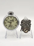 Rare Ingraham Charles Lindbergh New York To Paris Pocket Watch & Compass Fob. Fixed Price $250.00.