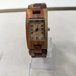 Tense Wooden Watch Women Quartz Analog 36MM Leather Band Used. Fixed Price $138.66.