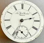 * 6S New York Standard 7 Hc Gr 44 Pocket Watch Movement Good Balance To Fix N41. Fixed Price $19.99.