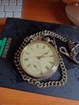 J, Graves Sheffield Silver Key Wind Pocket Watch 1890 Working With Antique Cha. Fixed Price $127.59.