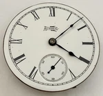 Watch Co., Aurora, Illinois Size, Hunting Model 7J 1888. Fixed Price $150.00.