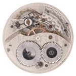 Waltham No. 220 Model 1894 12-SIZE 15-JEWEL Antique Pocket Watch Movement, Runs. Fixed Price $40.00.