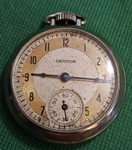 Ingersoll Criterion Pocket Watch C97. Fixed Price $20.00.