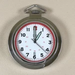 Victorinox Swiss Army Military Silver Tone Quartz 61MM Pocket Watch. Fixed Price $107.96.