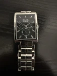 D&g Dolce And Gabbana Men's DW0636 Colorado Multifunction Black Dial Watch. Fixed Price $359.57.