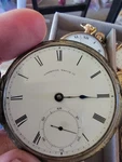 1866 American Co. 18S Pocketwatch W.h. Ellery Model - Coin Silver Hunter. Fixed Price $489.99.