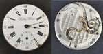 Betsy Ross Pocket Watch Movement Womens Face Hands Antique Vintage. Fixed Price $29.99.
