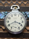 Vintage Swiss Made Winton 17 Jewels Time Master Pocket Watch. Fixed Price $149.00.