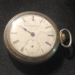 Vintage 1879 Elgin G.m. Wheeler 18S Grade 81 Model Pocket Watch For Parts. Fixed Price $100.00.