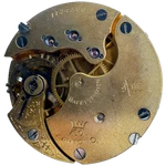Antique 16S 1898 Hampden Hunter Pocket Watch Movement No. 109 (in Split Flag). Fixed Price $67.80.