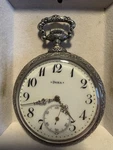Antique Doxa Pocket Watch 1905 Milan Games With Sterling Silver Inside. Fixed Price $1100.00.