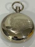 Illinois Watch Case Co. Nickel Pocket 2.25 Locomotive (NJL029237). Fixed Price $82.00.