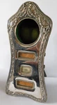 C1908 Antique Solid Silver Pocket Watch Holder With Calendar Frame. Fixed Price $262.39.