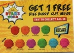 Kellogg's 2019 Pocket Watch Ryan's World Peck Bike Buddy Clips Pick Multi. Fixed Price $9.99.