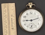 Elgin Pocket Watch - Bw Raymond 19 Jewel Est. 1874 Production Size 18S. Fixed Price $480.00.