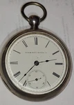 Antique 1878 Elgin 18S Model Coin Silver Pocket Watch Working Key Wind 11J. Fixed Price $285.00.