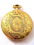 Vintage Illinois Pocket Watch Gold Filled Hunter's Case, 1910S,. Fixed Price $295.00.