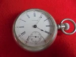 Early 1900'S Waltham 17 Jewel "salesman's" Pocket Watch-exhibition Back-runs. Fixed Price $385.00.