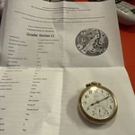 Howard 16 Size 21 Jewel Railroad Chronometer Pocket Watch Running. Fixed Price $385.00.